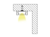 ALU-1102 LED Aluminum Channel - Surface - For Strips Up To 11mm - Silver - 1m / 2m - Frosted Lens