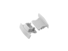 ALU-1201-R LED Aluminum Channel - Recessed - For Strips Up To 12mm - Silver - 1m / 2m - Frosted Lens