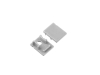 ALU-1215 LED Aluminum Channel - Surface - For Strips Up To 10mm - Silver - 1m / 2m - Frosted Lens