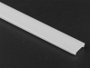 ALU-1415 LED Aluminum Channel - Surface - For Strips Up To 12mm - Silver - 1m / 2m - Frosted Lens
