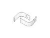 ALU-2003-COR 30 x 30 Wide Rounded Corner Aluminum Channel - Corner - For Strips Up To 20mm - 1m / 2m – Including Diffuser