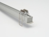 ALU-2008A-R LED Aluminum Channel - Recessed - For Strips Up To 20mm - Silver - 1m / 2m - Frosted Lens