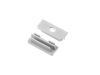 ALU-2405 LED Aluminum Channel - Surface - For Strips Up To 24mm - Silver - 1m / 2m - Frosted Lens