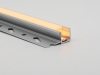 ALU-3511 Drywall LED Aluminum Channel - Recessed - For Strips Up To 12mm - 1m / 2m - Frosted Lens