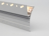ALU-44108 Drywall LED Aluminum Channel - Recessed - For Strips Up To 20mm - 1m / 2m - Frosted Lens