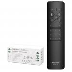 MiBoxer Wireless LED Controller Optional 4 Zone RF Remote - Tunable White Light Strip Controller - 12 Amps / Channel - 12-24 VDC