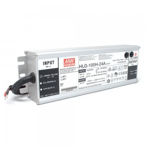 MEAN WELL | HLG-100H-24A Power Supply (24V, 100W Constant Voltage)