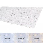 24V Flexible LED Light Sheet - 24” x 12” - 180° Optics - IP20 - 90+ CRI