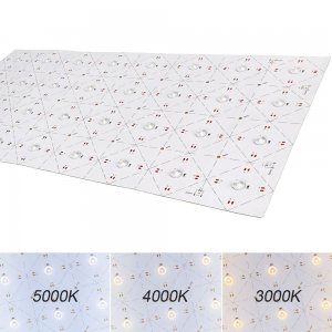 24V Flexible LED Light Sheet - 24” x 12” - 180° Optics - IP20 - 90+ CRI