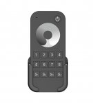 8 Zones Dimming Remote Control RT8