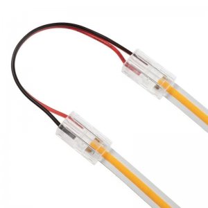 4" Solderless Clamp-On Jumper Connector - 8mm COB LED Strip Lights