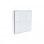 Sunricher DALI 4-Key Push Button Wall Panel White (BUS Powered)