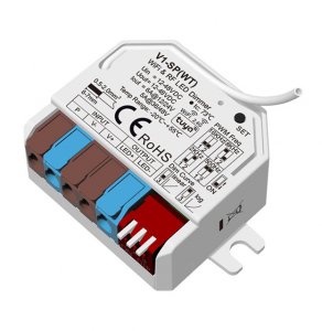 1CH*6A 12-48VDC WiFi & RF CV Controller V1-SP(WT) (Tuya App)