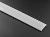 ALU-2009 LED Aluminum Channel - Surface - For Strips Up To 20mm - Silver - 1m / 2m - Frosted Lens