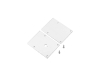 ALU-5575 Aluminum Channel - Surface / Hanging mount - For Strips Up To 60mm - Silver - 1m / 2m - Frosted Lens