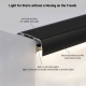 ALU-6528 Stair & Step Aluminum LED Strip Channel for Stairs Lighting