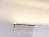 ALU-XK108 Drywall LED Aluminum Channel - Recessed - For Strips Up To 12mm - 1m / 2m - Frosted Lens