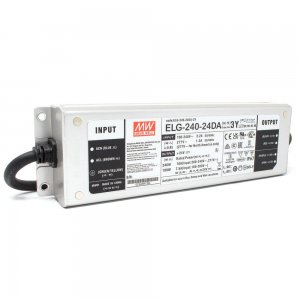 MEAN WELL | ELG-240-24DA-3Y Power Supply (24V, 240W Constant Voltage)