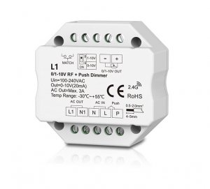 RF to 1 Channel 0/1-10V Dimmer L1