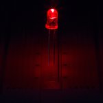 5mm Red LED - 660 nm - T1 3/4 LED w/ 30 Degree Viewing Angle