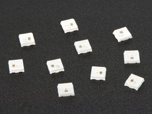 NeoPixel Mini 3535 RGB LEDs w/ Integrated Driver Chip - White - Pack of 10