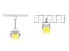 ALU-01 LED Aluminum Channel - Surface - For Strips Up To 13mm - Silver - 1m / 2m - Frosted Lens