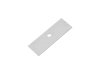 ALU-10235B Aluminum Channel - Surface / Hanging mount - For Strips Up To 45mm - Silver - 1m / 2m - Frosted Lens
