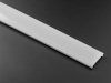 ALU-2007 LED Aluminum Channel - Surface - For Strips Up To 20mm - Silver - 1m / 2m - Frosted Lens