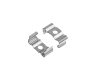 ALU-2007 LED Aluminum Channel - Surface - For Strips Up To 20mm - Silver - 1m / 2m - Frosted Lens