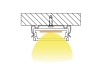 ALU-2005 LED Aluminum Channel - Surface - For Strips Up To 27mm - Silver - 1m / 2m - Frosted Lens