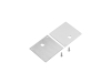 ALU-5550 Aluminum Channel - Surface / Hanging mount - For Strips Up To 44mm - Silver - 1m / 2m