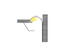 ALU-9151 Drywall LED Aluminum Channel - Recessed - For Strips Up To 12mm - 1m / 2m - Frosted Lens