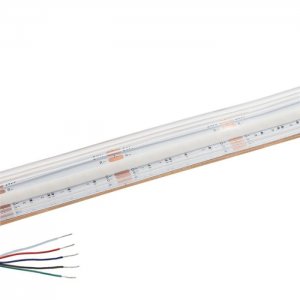 5m RGBW COB LED Strip Light - Even-Glow® Series LED Tape Light - IP65 - 24V