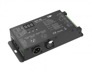 4 Channel Constant Current DMX512 & RDM Decoder - D4C-XE(700-1750mA)
