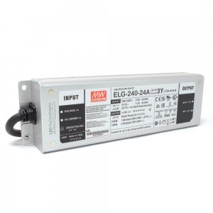 MEAN WELL | ELG-240-24A-3Y Power Supply (24V, 240W Constant Voltage)