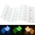 RGBW LED Light Sheet - 18.9” x 9.5” - 24V - IP20 - XH Pin Connection