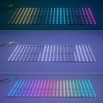 Flexible Addressable RGB LED Backlight Sheet for behind Stone and Glass - 18.9” x 9.5” - 24V - IP20 - XH Pin Connection