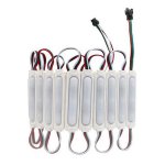 12V Addressable WS2811 Pixel RGB LED Modules With Diffusers - 20-Pack