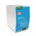 MEAN WELL | NDR-480-24 Power Supply (24V, 480W Constant Voltage)