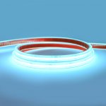 Professional Series COB Continuous LED Tape, 11.2w p/m, Blue, IP67, 5 Metre Reel, 24V