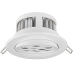 LED Recessed DownLight Fixture - Aimable - 60 Watt Equivalent - 5.6" - 920 Lumens