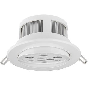 LED Recessed DownLight Fixture - Aimable - 60 Watt Equivalent - 5.6" - 920 Lumens