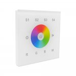 Sunricher DMX 1 x Zone Four Scene Wall Panel White (Low voltage)
