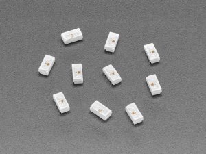 NeoPixel Side-Light RGB LED w/ Integrated Driver Chip - 10-pack - SK6812B 4020