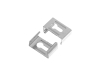 ALU-1101-COR 19 x 19 Wide Rounded Corner Aluminum Channel - Corner - For Strips Up To 11mm - 1m / 2m – Including Diffuser