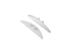 ALU-1206 LED Aluminum Channel - Surface - For Strips Up To 12mm - Silver - 1m / 2m - Frosted Lens