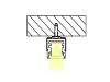 ALU-1415 LED Aluminum Channel - Surface - For Strips Up To 12mm - Silver - 1m / 2m - Frosted Lens
