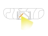 ALU-2111-R LED Aluminum Channel - Recessed - For Strips Up To 9mm - Silver - 1m / 2m - Frosted Lens