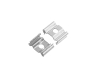 ALU-2213 LED Aluminum Channel - Surface - For Strips Up To 8mm - Silver - 1m / 2m - Frosted Lens