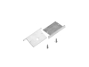 ALU-6535T Drywall LED Aluminum Channel - Recessed - For Strips Up To 40mm - 1m / 2m - Frosted Lens